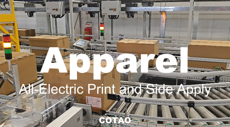 Apparel Shipping Labels Print and Apply