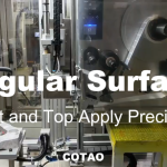 Solution for Labeling on Irregular Surfaces Parts Precisely